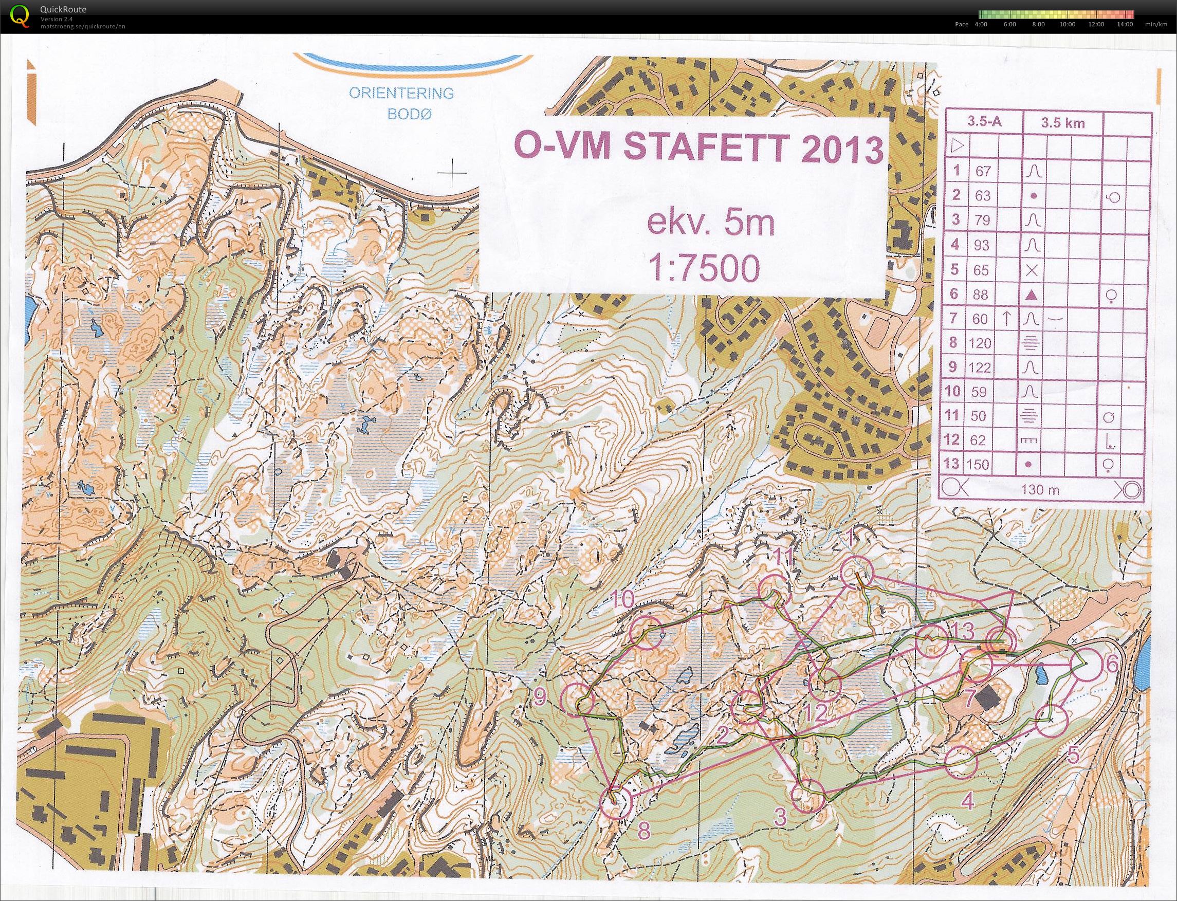 O-VM (veimesterskap) Staf. (2013-08-31)