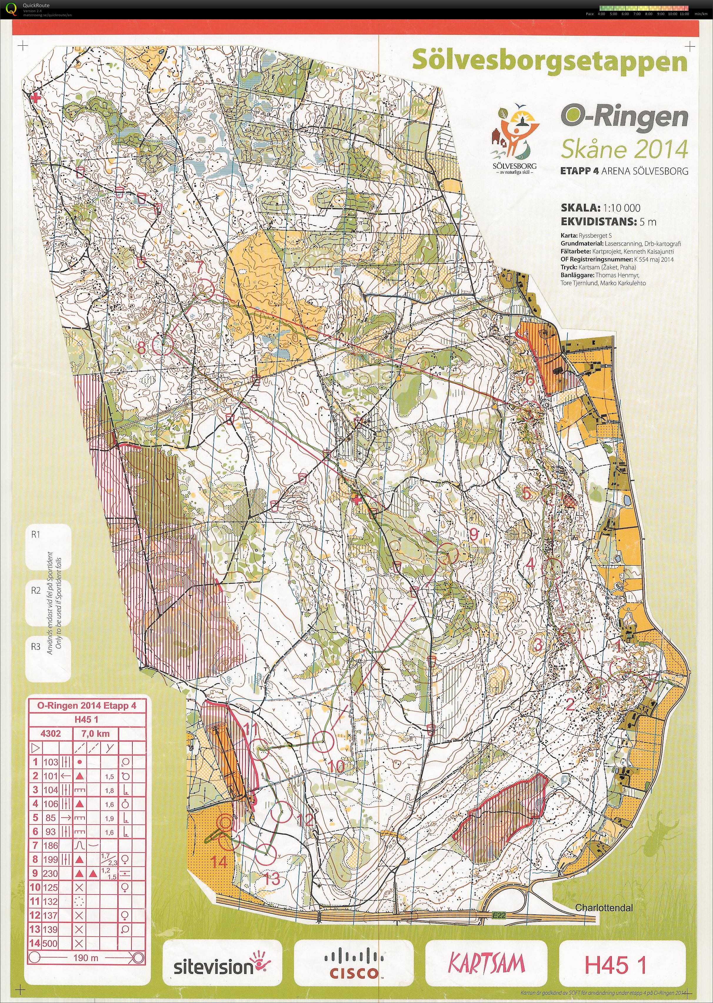 O-Ringen Skåne E4 (2014-07-24)