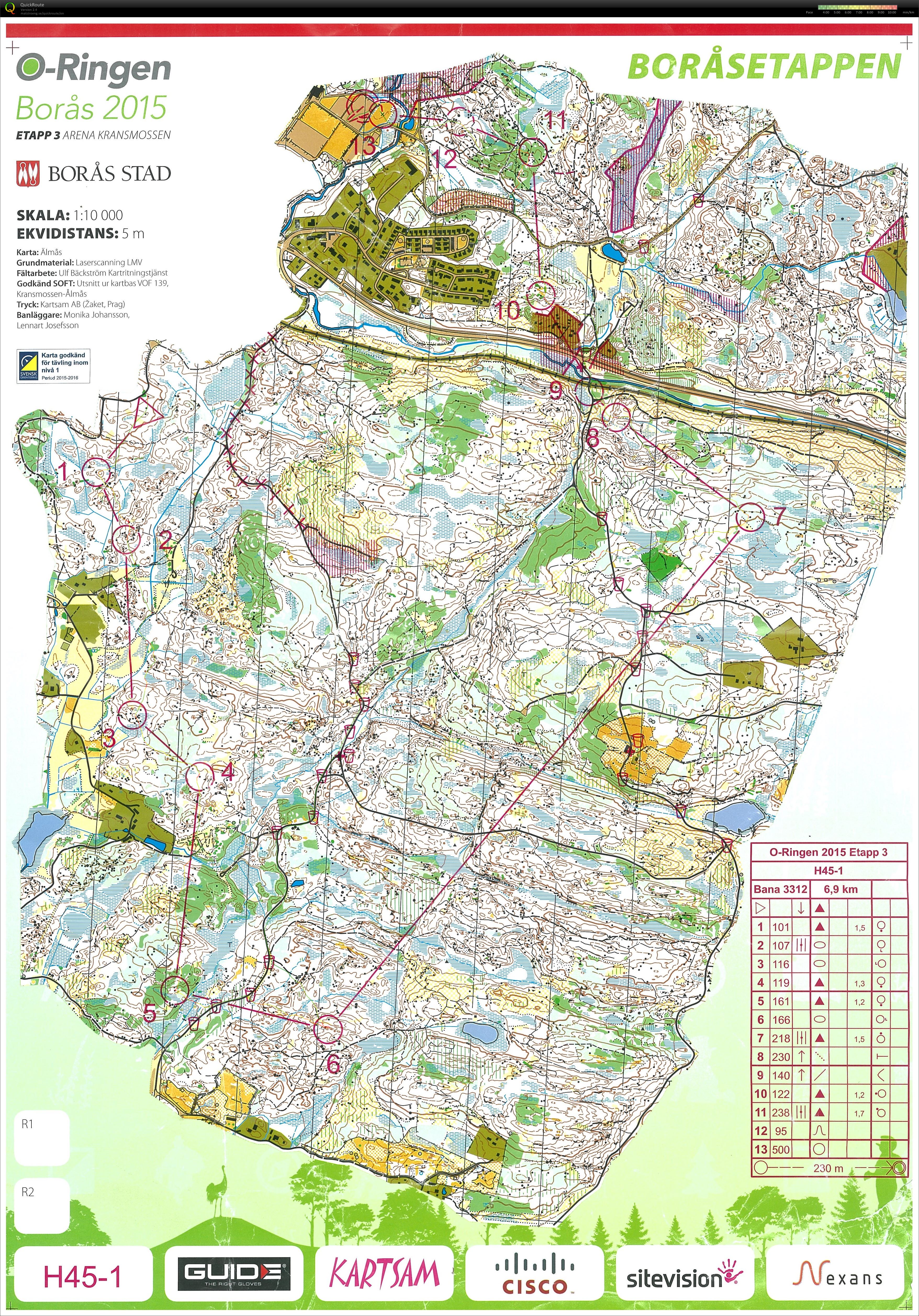 O-Ringen Borås E3 (22.07.2015)