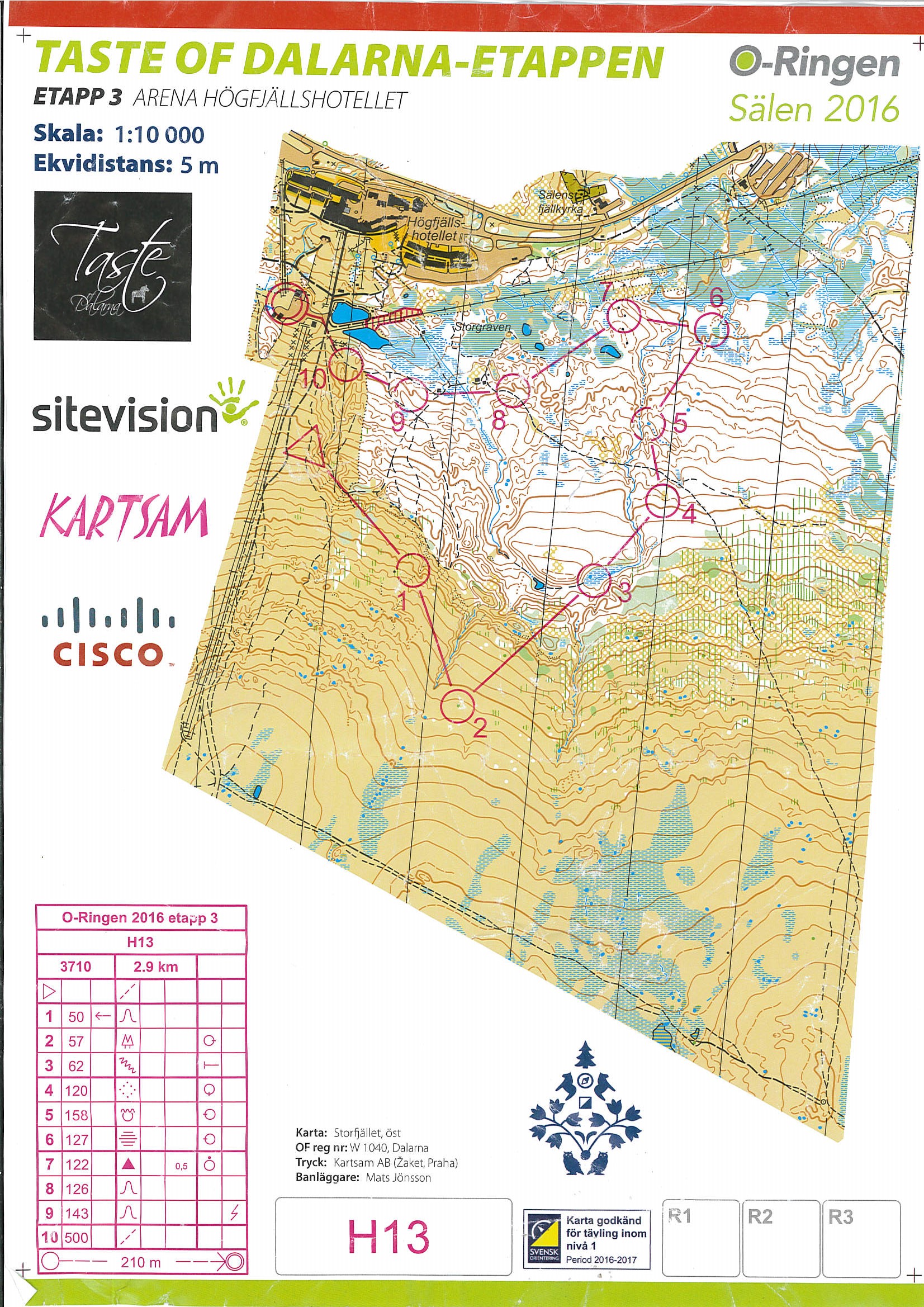 O-Ringen Sälen etappe3 H13 (2016-07-26)