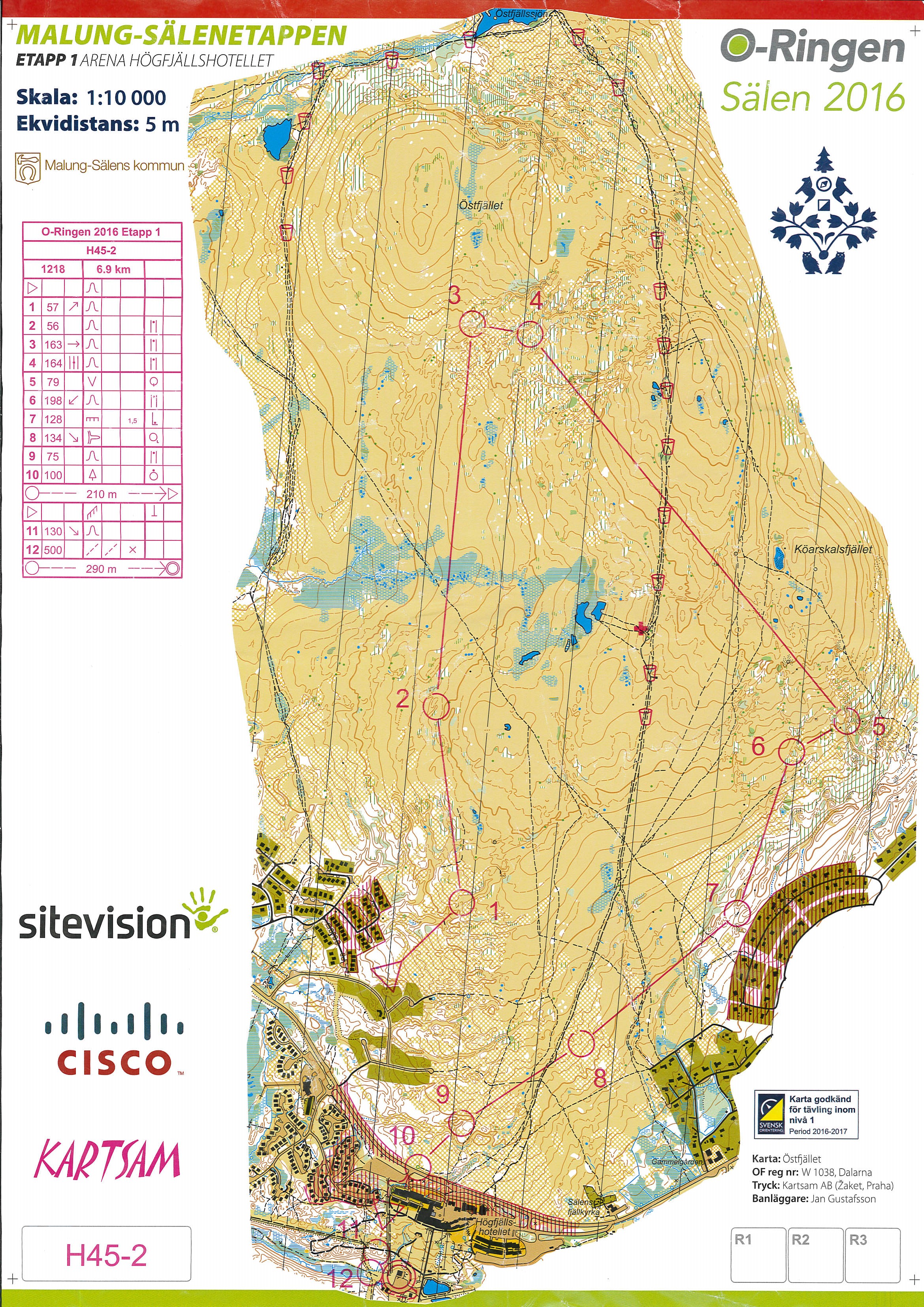 O-Ringen Sälen E1 (2016-07-24)