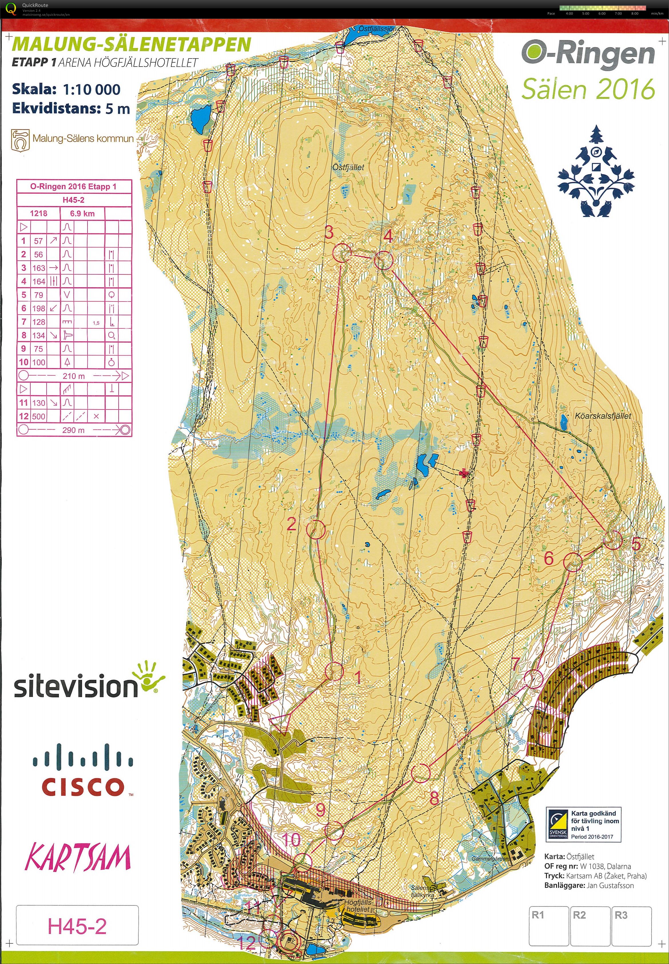 O-Ringen Sälen E1 (2016-07-24)