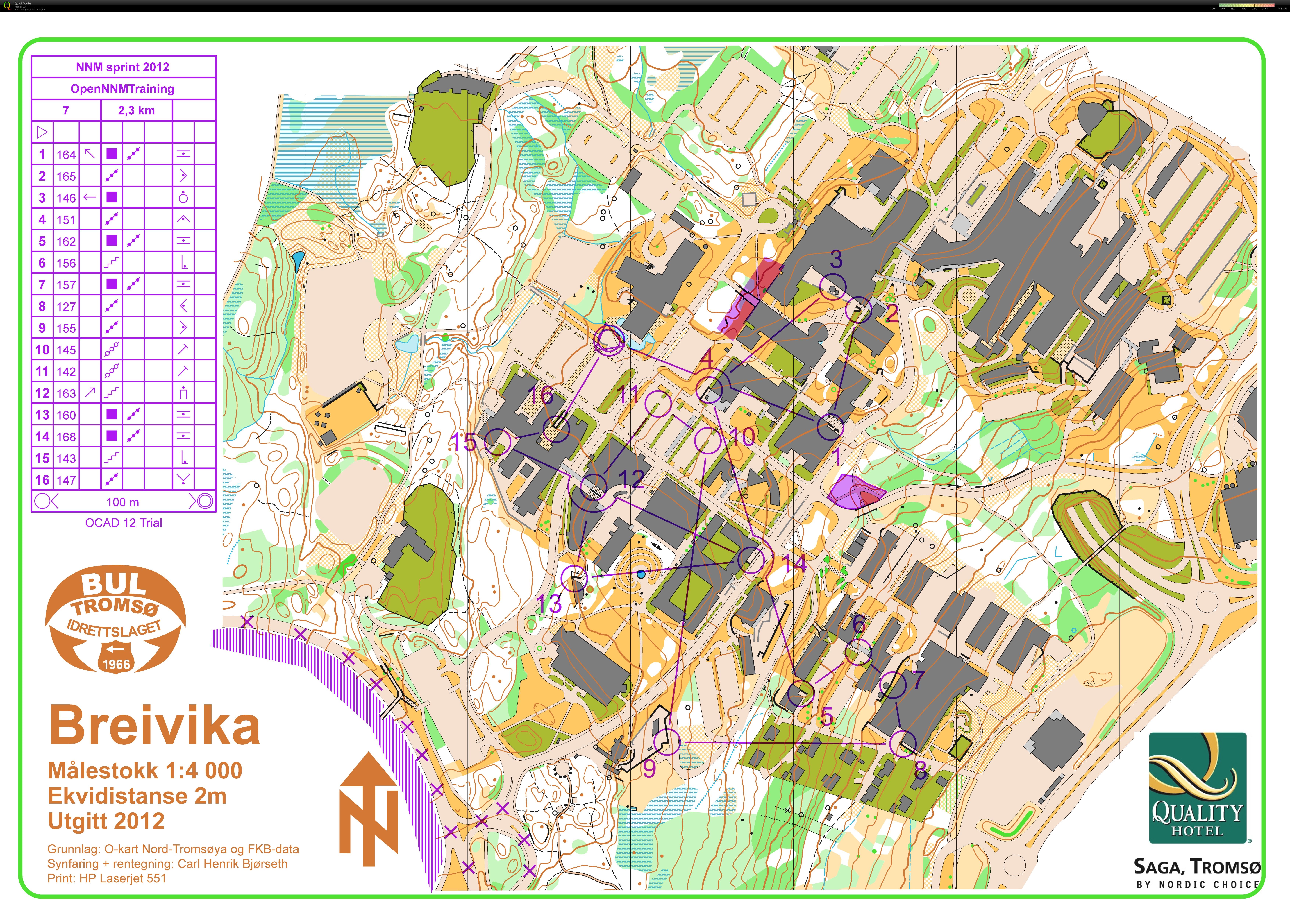 Breivika Sprint (16-08-2016)