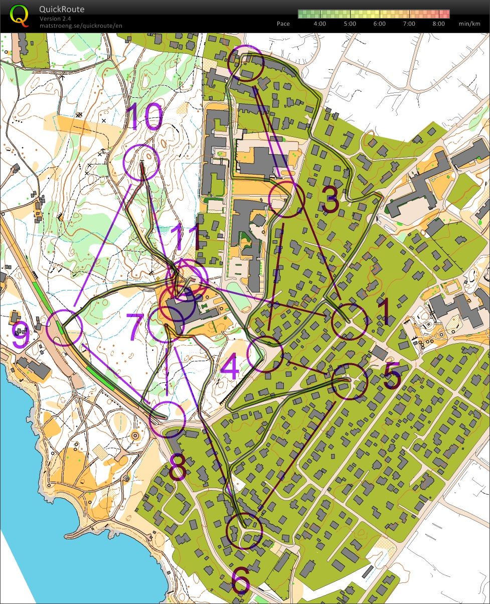 O-cup nr 1 Folkeparken (04.05.2017)