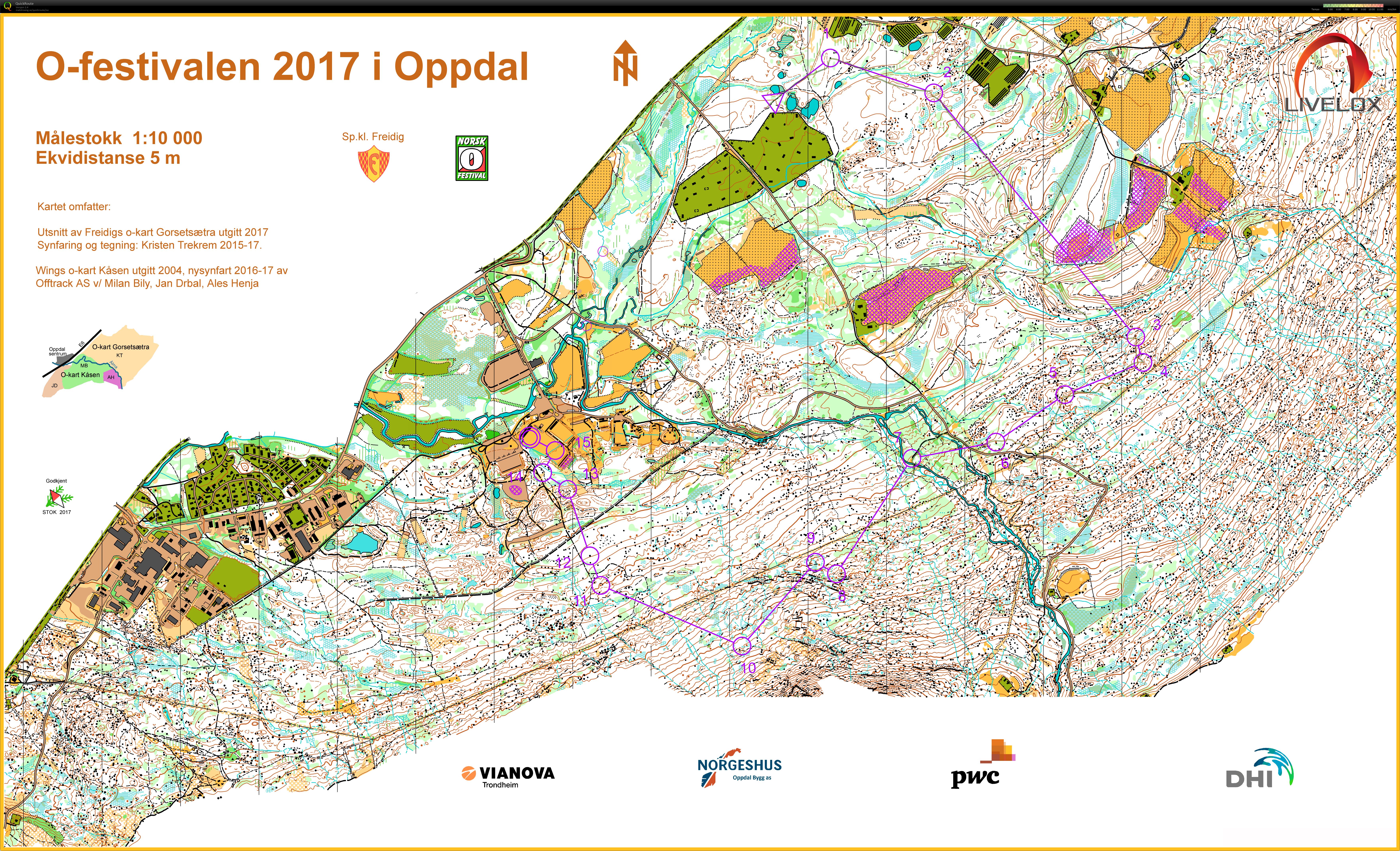 O-festivalen Oppdal H45 (24.06.2017)