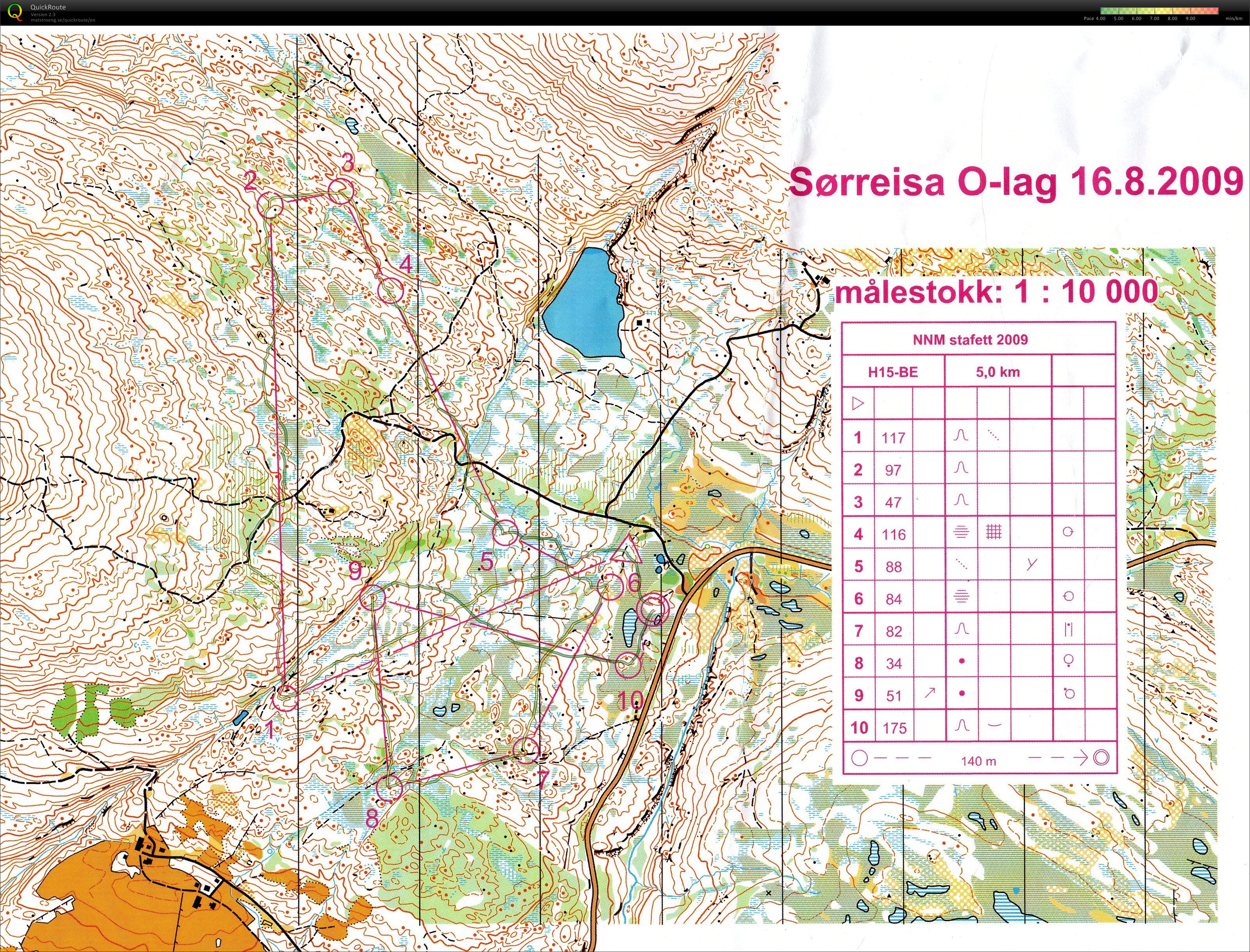 Utsnitt av Svartåsen (16/08/2009)