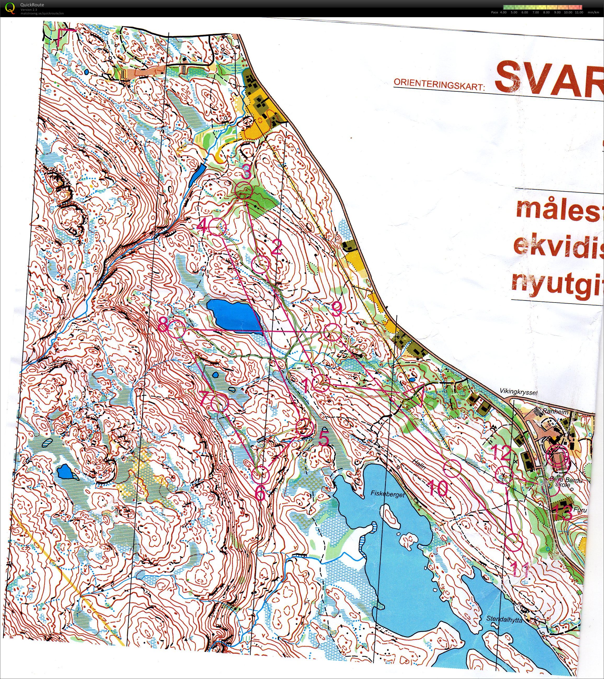 Svartvatnet Setermoen (23-08-2009)