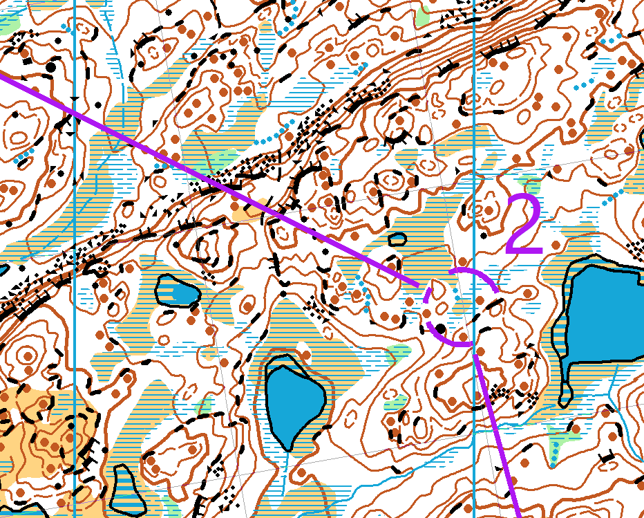 KM-Ultra 2018 D21 12.7 km kartbilde